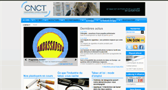 Desktop Screenshot of cnct.fr