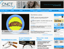 Tablet Screenshot of cnct.fr