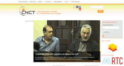 Desktop Screenshot of cnct.org.ar
